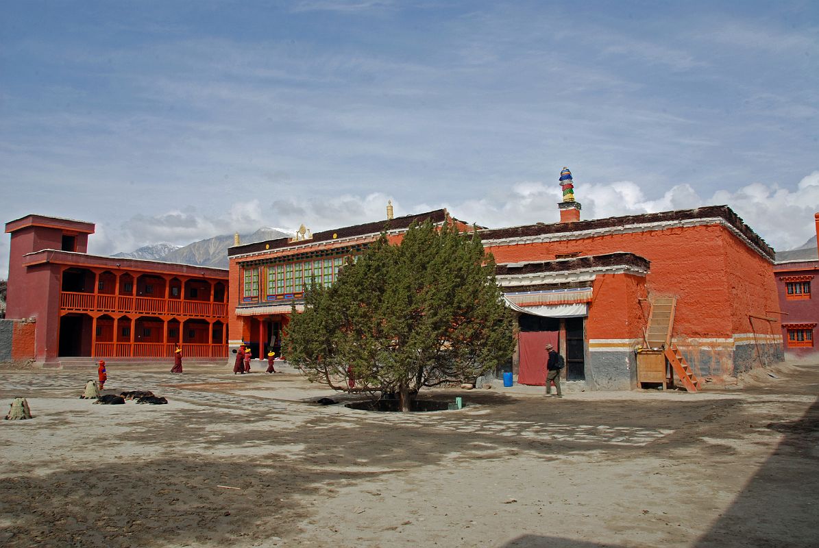 Mustang Lo Manthang 03 02 Chyodi Monks Apartments, Old Gompa, And New Gompa